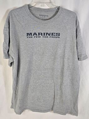 USMC Marines The Few The Proud Grey T-Shirt